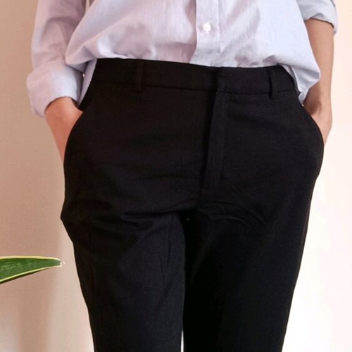 Mango office pants black, like new, size S