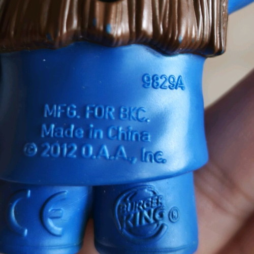 Cabbage Patch kids mini doll used, 2012, Burger King