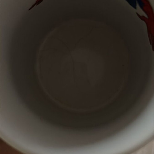 Spiderman Mug like new with minor interior cracks