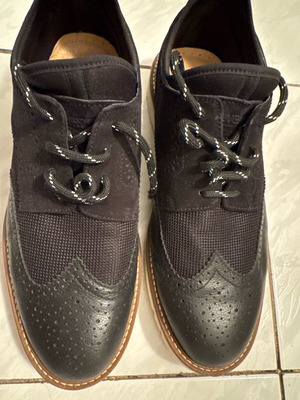 Wesc casual black shoes like new, size 45