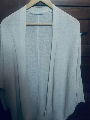 Mango women's cardigan beige, like new, size XS