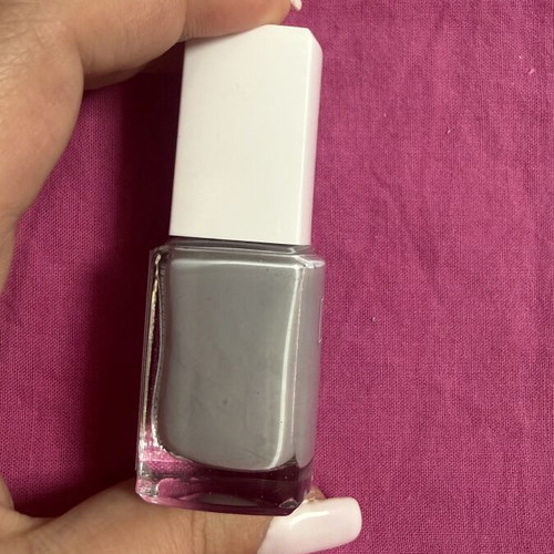 Erre Due Last Minute nail polish lacquer 384 Hotstone light ice grey like new