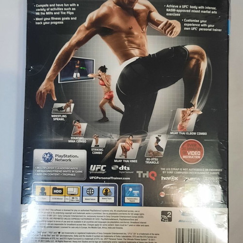 UFC Personal Trainer The Ultimate Fitness System PS3 new, sealed