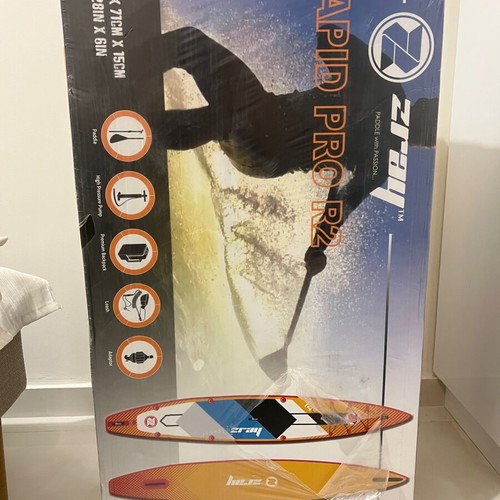 Racing sup board Rapid Pro R2 Zray new, orange