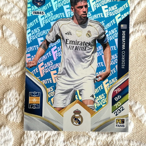 Fans Favourite Valverde sticker like new