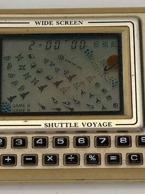 Sinitron MG8 Game&Watch&Calculator μεταχειρισμένο, vintage, retro