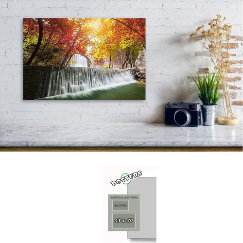 Poster The Waterfall of Palaiokarya in Pyli Municipality new, 30x20 cm