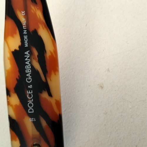 Dolce & Gabbana DG 511S T5 Havana Sunglasses like new, vintage Y2K style
