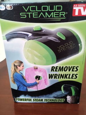 V Cloud Steamer steam iron like new, powerful steam technology