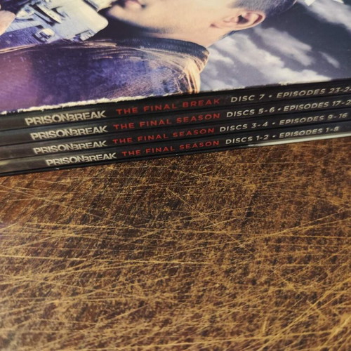 Prison Break Season 4 DVD used, English subtitles, 7-disc set