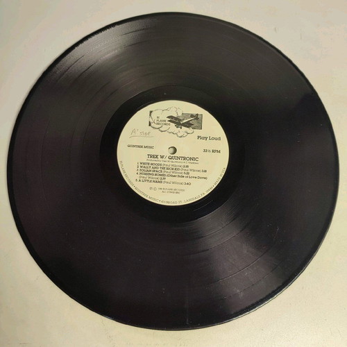 Trek With Quintronic vinyl like new, electronic music