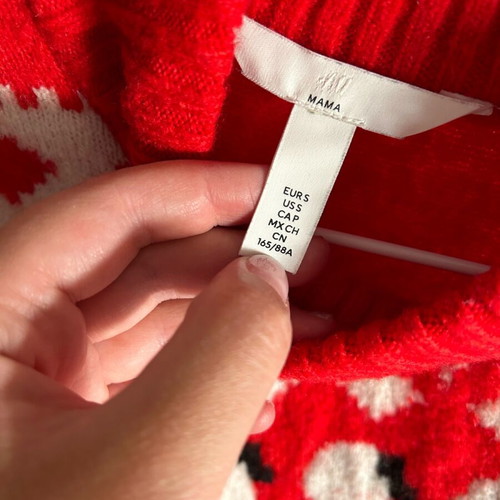 Knitted dress Hm like new from mama maternity collection