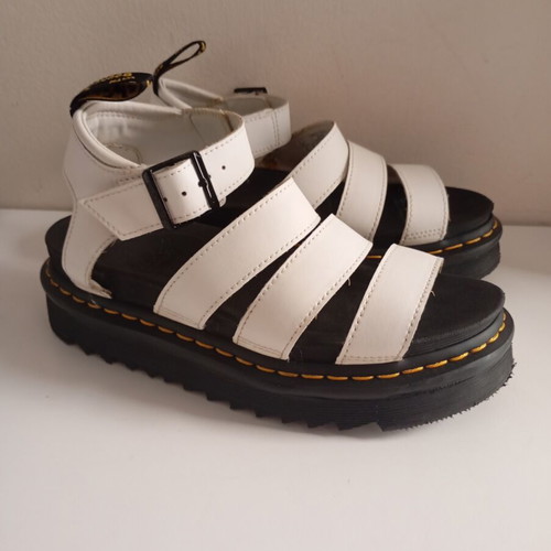 Dr. Martens Blaire sandals like new, size 37, black and white