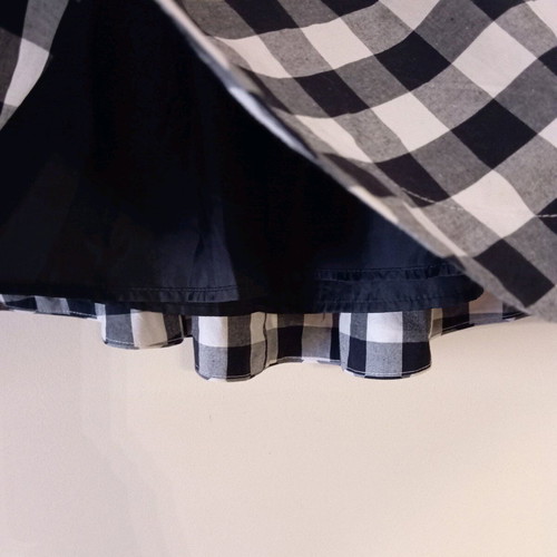 Mini skirt used, high-waisted, size Small with lining