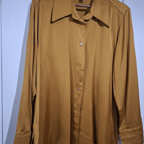 H&M satin shirt size M oversize like new