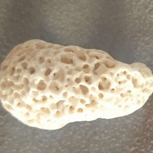 Natural Stone for Necklace like new, white