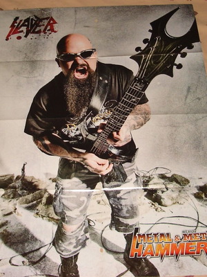 Αφίσα Kerry King / Blind Guardian μεταχειρισμένη, διπλής όψης