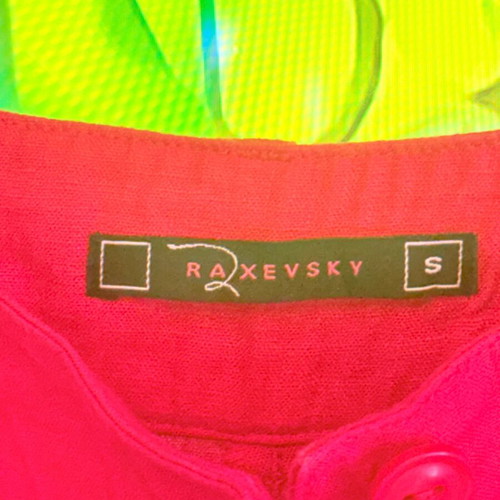 Raxevsky linen pants like new, red, size S/M