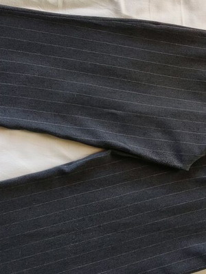 Fabric pants new, brown, size 4XL