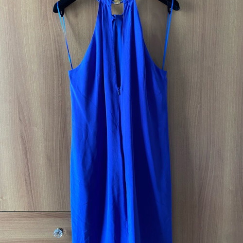 Lola cocktail dress blue new, size L
