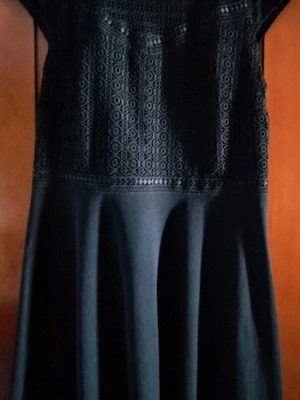 H&M dress dark blue size L like new
