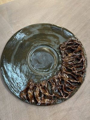 Decorative centerpiece inspired by female body and sea, new
