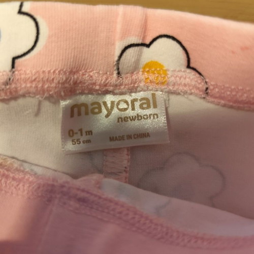 Mayoral Newborn baby leggings like new, 0-1 months, 55cm