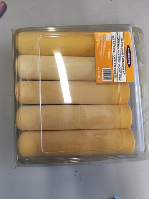 Foam rollers orange new, pack of 10 pieces