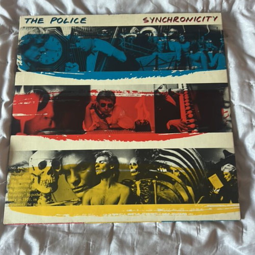 The Police Synchronicity vinyl record used, rock