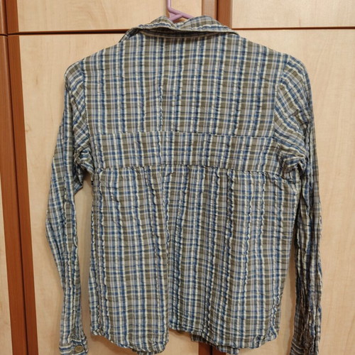 Women's long-sleeve checked shirt Sprider like new, size S