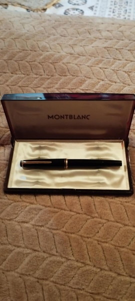 montblanc πένα χρυση