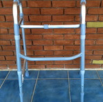 Folding walker like new, adjustable height 80-90 cm
