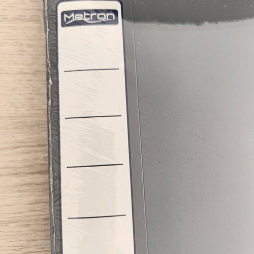 Metron document box with elastic band new, gray 25×35×5 cm