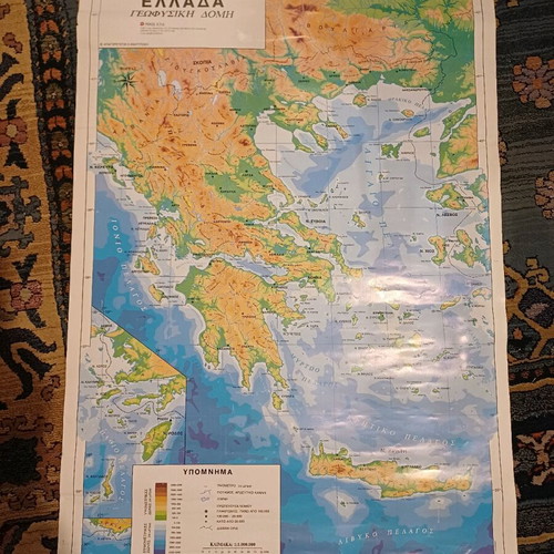 Map of Greece