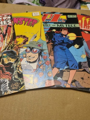 Comics used, pack of 5 foreign vintage editions