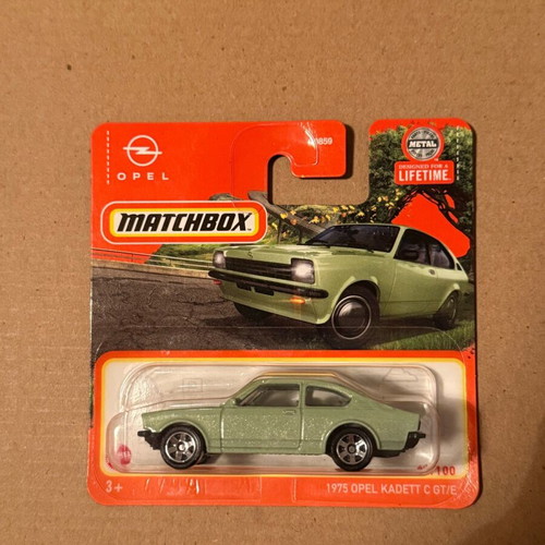 Matchbox Opel Cadett C Gt/e new sealed