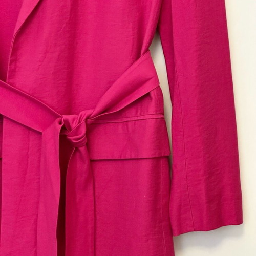 Sfera fuchsia jacket with belt like new