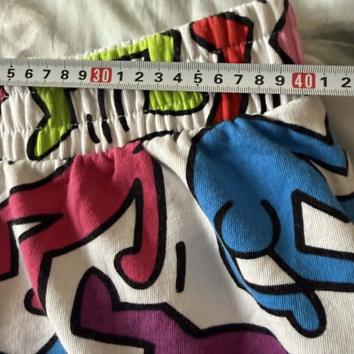 Keith Haring colorful bermuda shorts size L like new