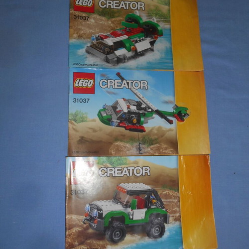 Lego 31037 Creator instruction books used