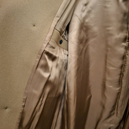 Zara brown wool and cashmere coat XL