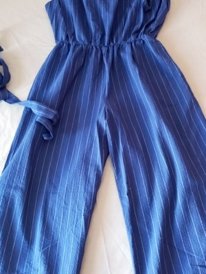 Karavan blue one-piece jumpsuit