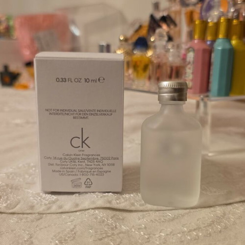 Calvin Klein One Miniature Perfume Eau de Toilette 10 ml new