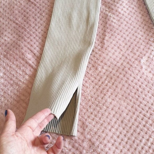 H&M Fitted Pants beige like new, size S