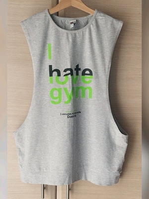 Athletic T-shirt medium like new with large arm openings