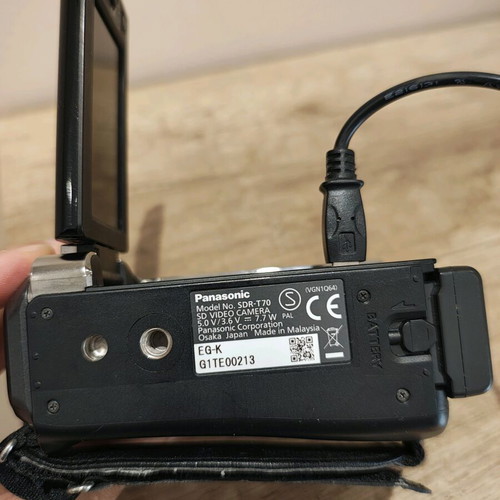 Panasonic SDR-T70 used camcorder with unknown functionality
