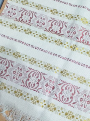 Традиционна покривка за маса тип машина нова 0,48×1,10 метра