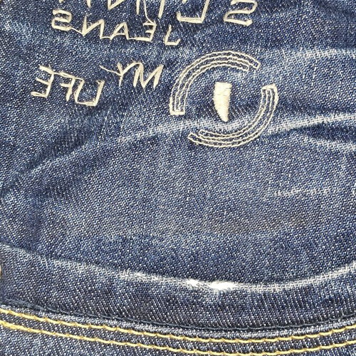 Scinn jean used, size XXL, blue