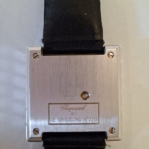 Chopard Ice Cube 18K White Gold Diamond Dial watch like new, full set