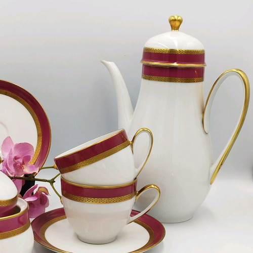 Hutschenreuther Olivia 63 bone china serving set used