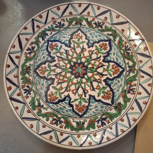 Ikaros Rhodes decorative plate φ29 used, excellent condition